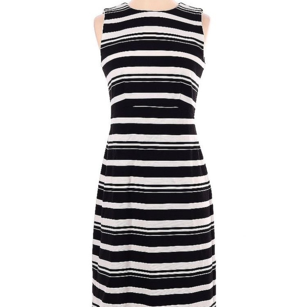 Ann Taylor Factory Stripped Dress Size 8